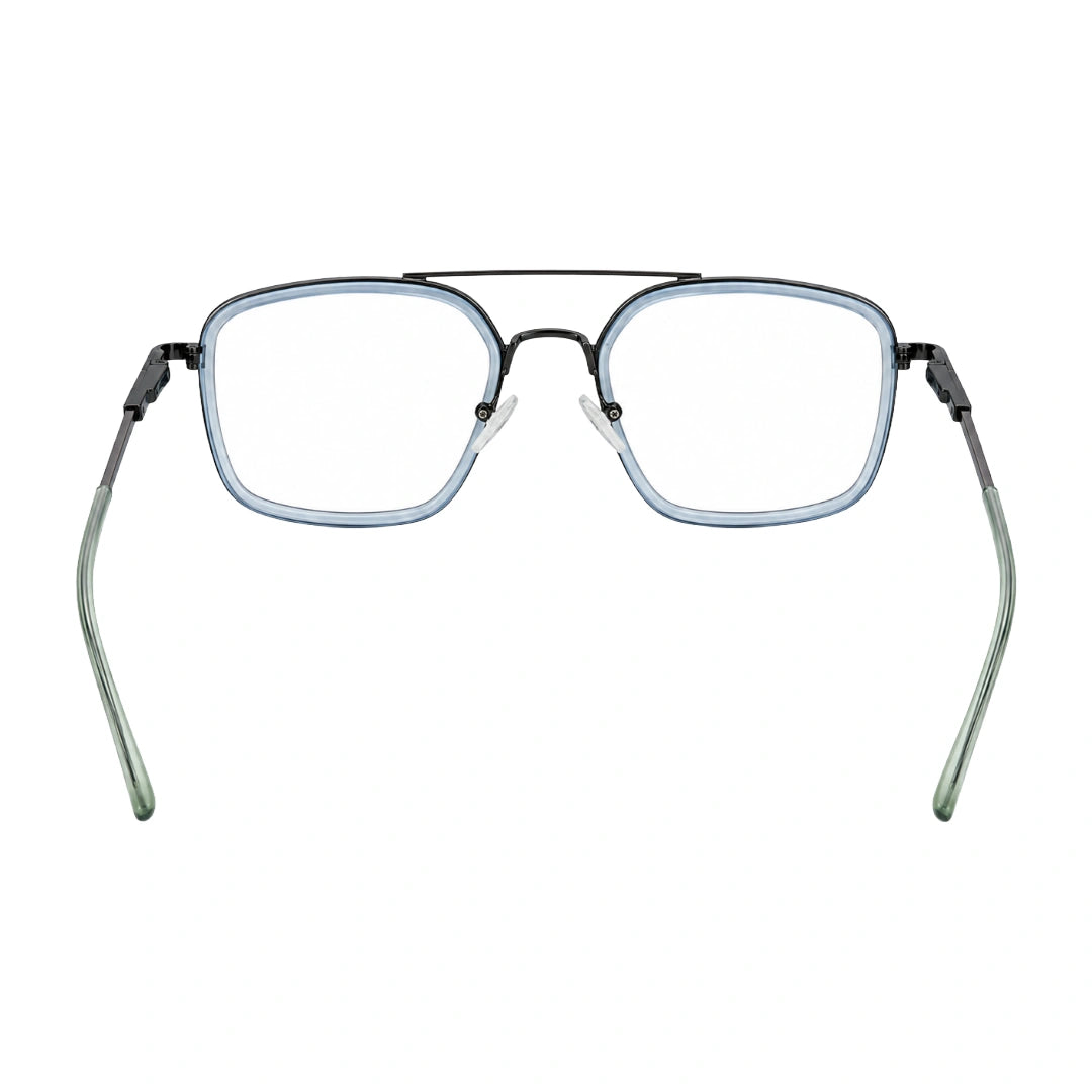 OS Slomga 31001 – Square Double Bridge Eyeglasses | Acetate & Metal Prescription Frames-zoom-58