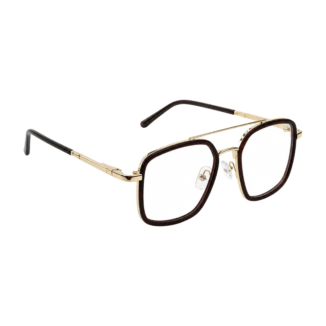 OS Slomga 31001 – Square Double Bridge Eyeglasses | Acetate & Metal Prescription Frames-zoom-5