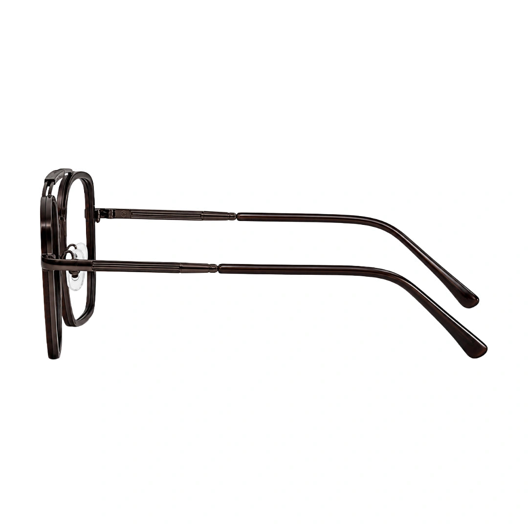 OS Slomga 31001 – Square Double Bridge Eyeglasses | Acetate & Metal Prescription Frames-zoom-93
