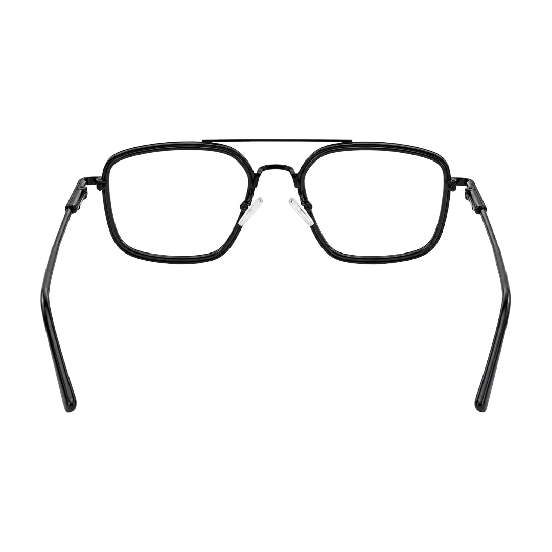OS Slomga 31001 – Square Double Bridge Eyeglasses | Acetate & Metal Prescription Frames-40