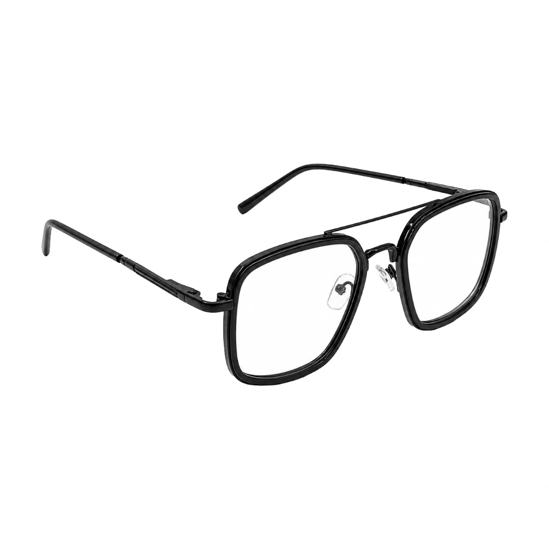OS Slomga 31001 – Square Double Bridge Eyeglasses | Acetate & Metal Prescription Frames-zoom-41