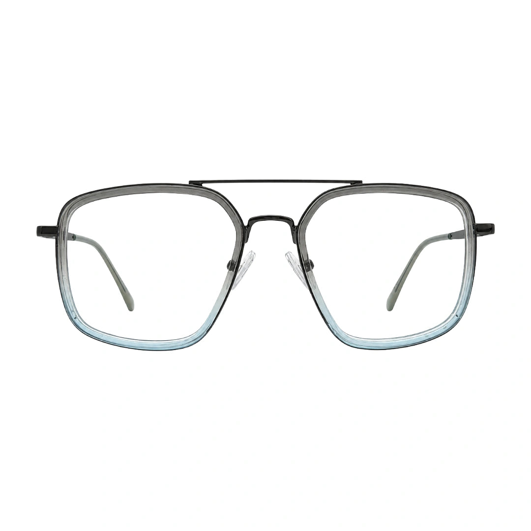 OS Slomga 31001 – Square Double Bridge Eyeglasses | Acetate & Metal Prescription Frames-zoom-10