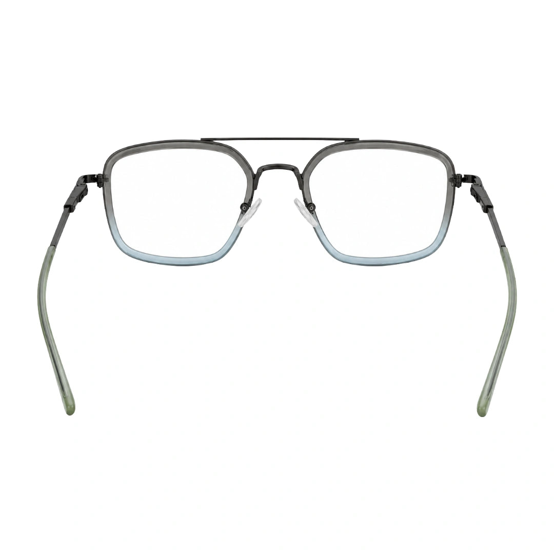 OS Slomga 31001 – Square Double Bridge Eyeglasses | Acetate & Metal Prescription Frames-zoom-12