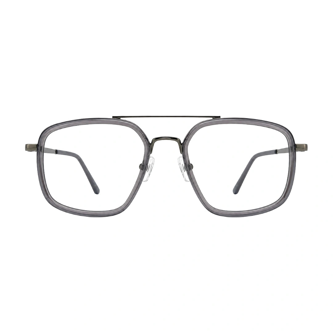 OS Slomga 31001 – Square Double Bridge Eyeglasses | Acetate & Metal Prescription Frames-19
