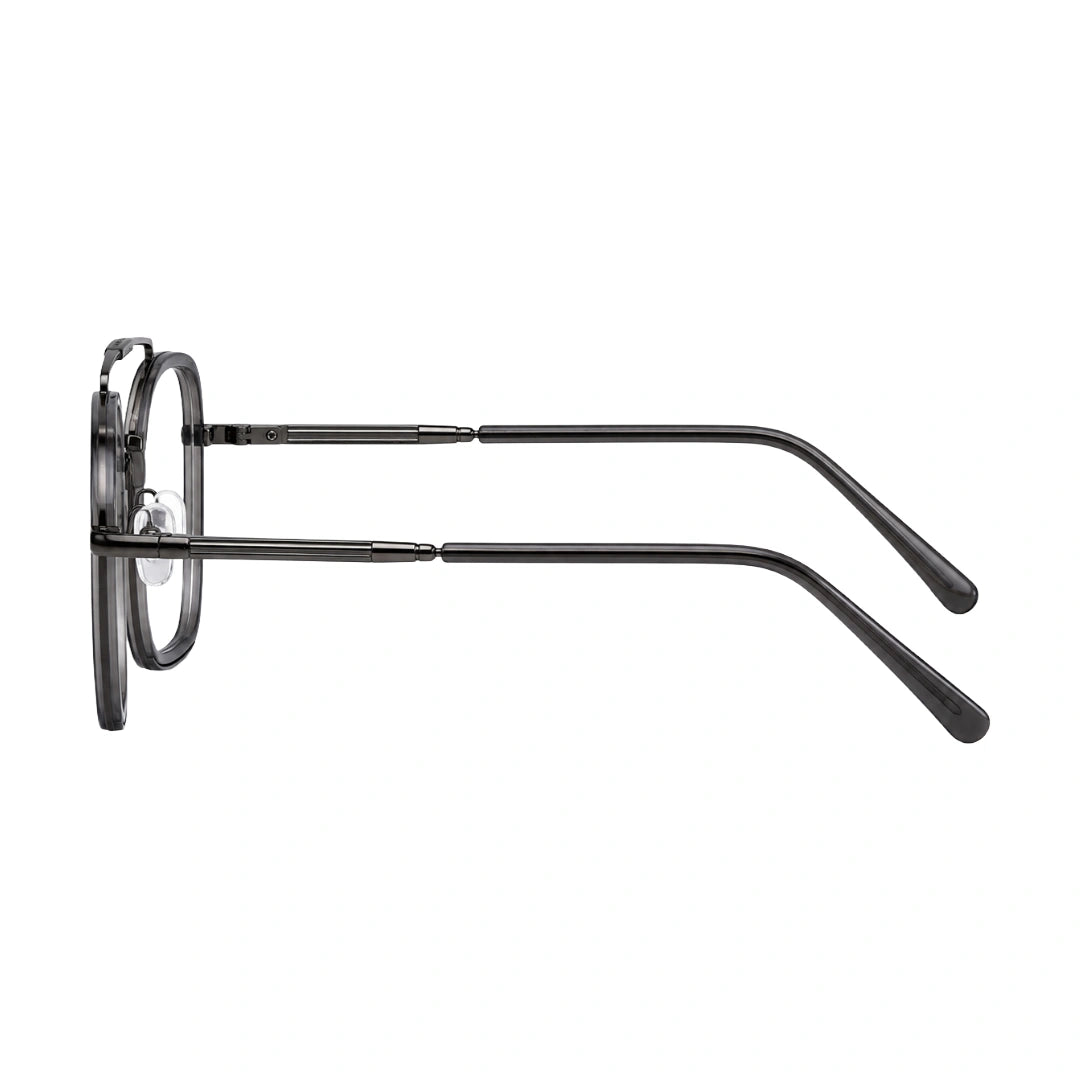 OS Slomga 31001 – Square Double Bridge Eyeglasses | Acetate & Metal Prescription Frames-zoom-21