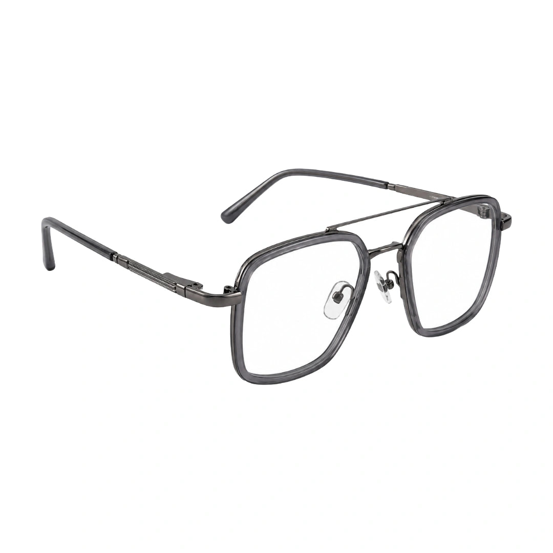 OS Slomga 31001 – Square Double Bridge Eyeglasses | Acetate & Metal Prescription Frames-zoom-23