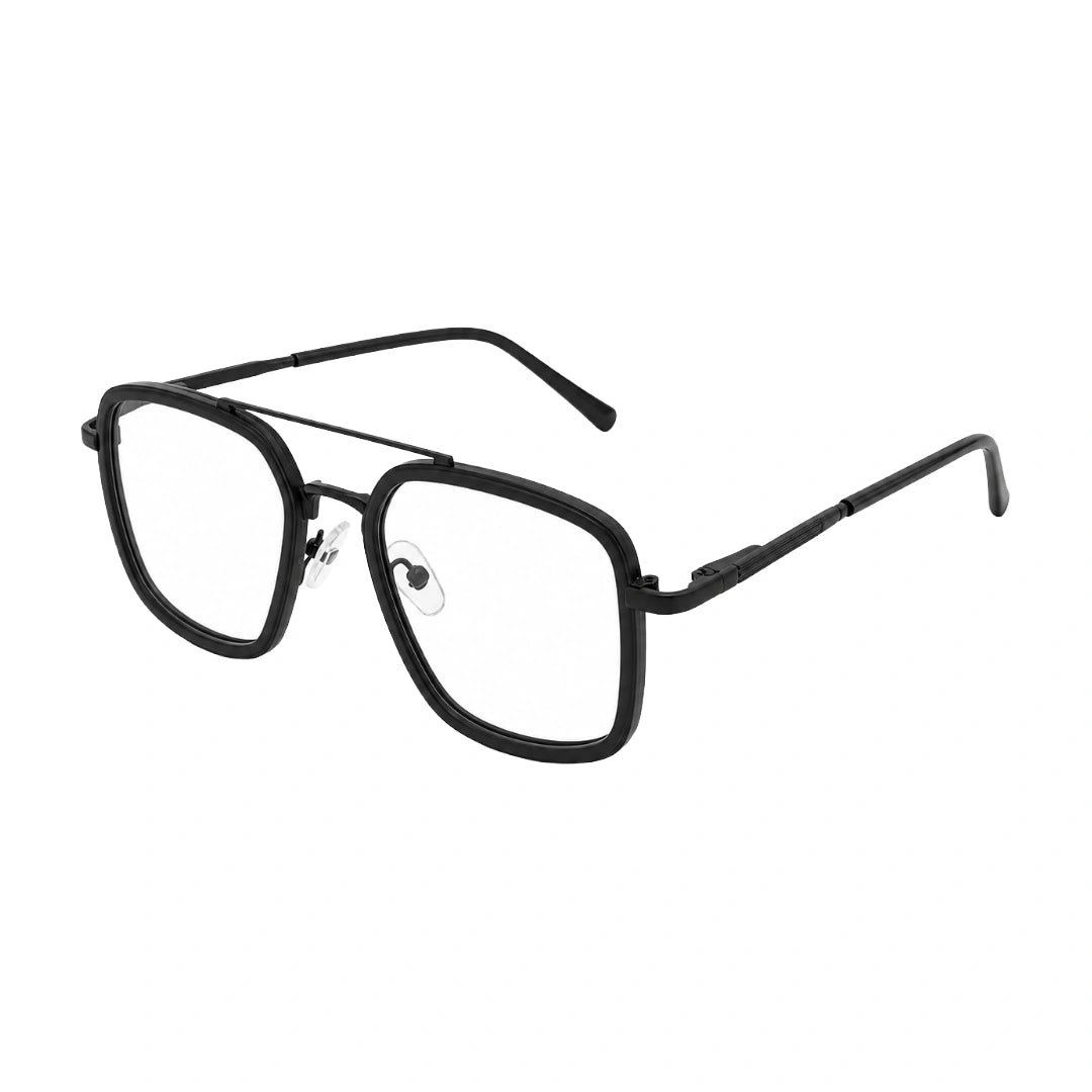 OS Slomga 31001 – Square Double Bridge Eyeglasses | Acetate & Metal Prescription Frames-47