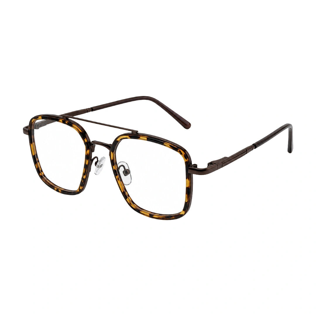 OS Slomga 31001 – Square Double Bridge Eyeglasses | Acetate & Metal Prescription Frames-zoom-74