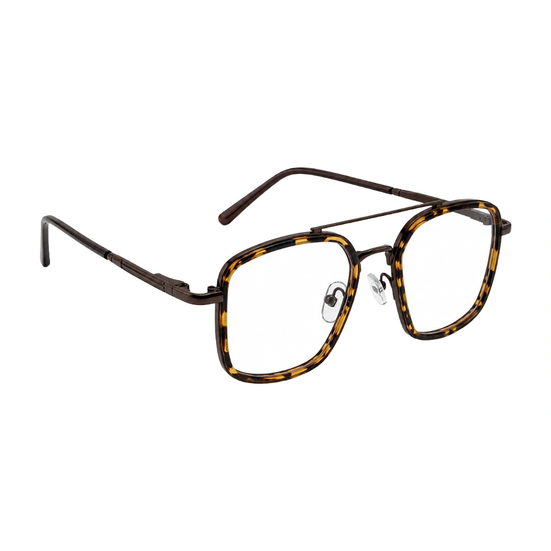 OS Slomga 31001 – Square Double Bridge Eyeglasses | Acetate & Metal Prescription Frames-77