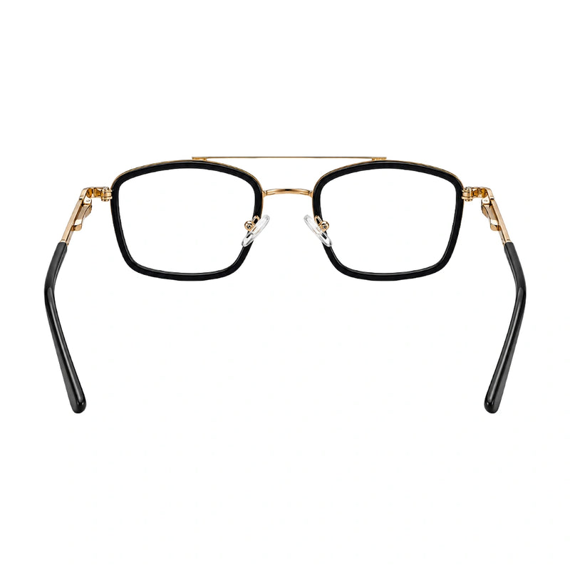OS Slomga 31002 – Square Double Bridge Eyeglasses | Prescription Frames-zoom-