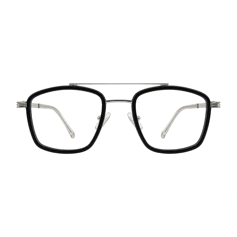 OS Slomga 31002 – Square Double Bridge Eyeglasses | Prescription Frames-zoom-