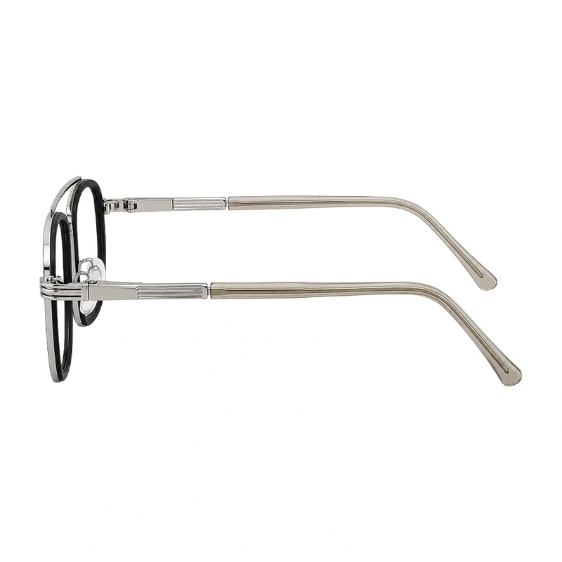 OS Slomga 31002 – Square Double Bridge Eyeglasses | Prescription Frames-zoom-