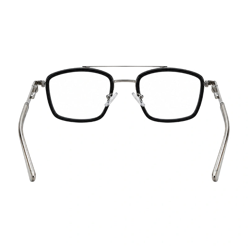 OS Slomga 31002 – Square Double Bridge Eyeglasses | Prescription Frames-zoom-