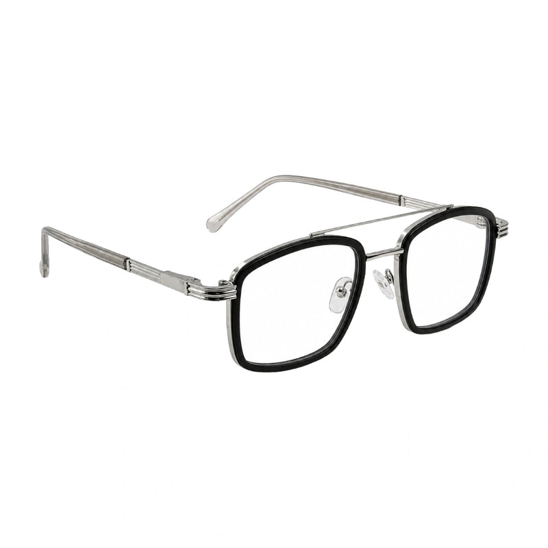 OS Slomga 31002 – Square Double Bridge Eyeglasses | Prescription Frames-zoom-