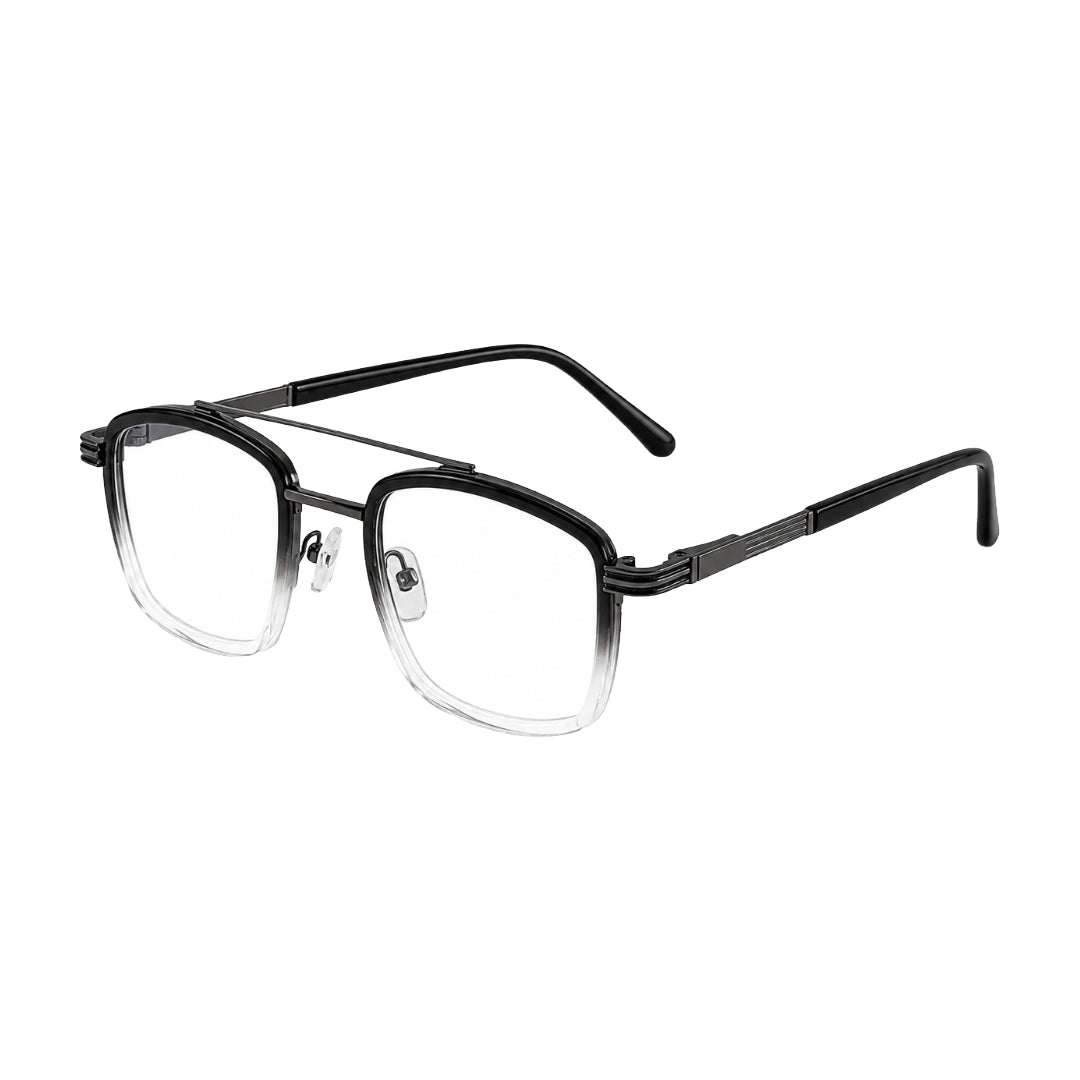 OS Slomga 31002 – Square Double Bridge Eyeglasses | Prescription Frames-zoom-101