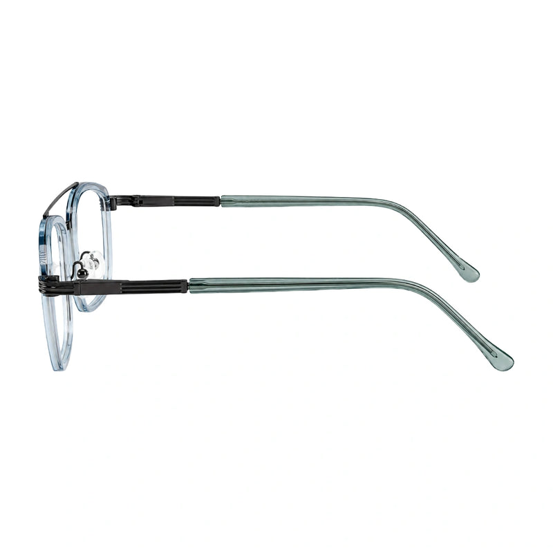 OS Slomga 31002 – Square Double Bridge Eyeglasses | Prescription Frames-zoom-