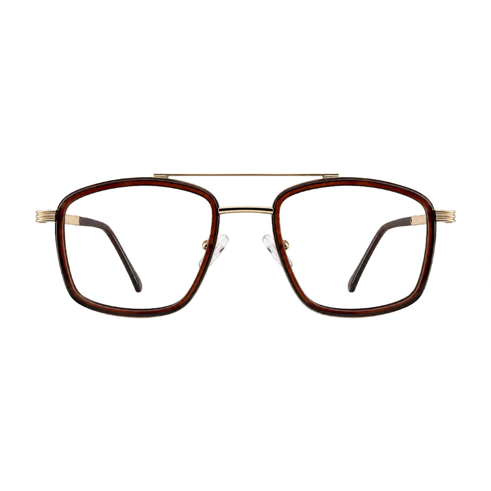 OS Slomga 31002 – Square Double Bridge Eyeglasses | Prescription Frames