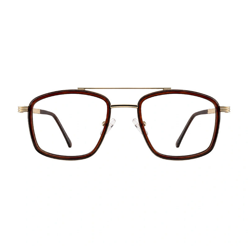 OS Slomga 31002 – Square Double Bridge Eyeglasses | Prescription Frames-zoom-