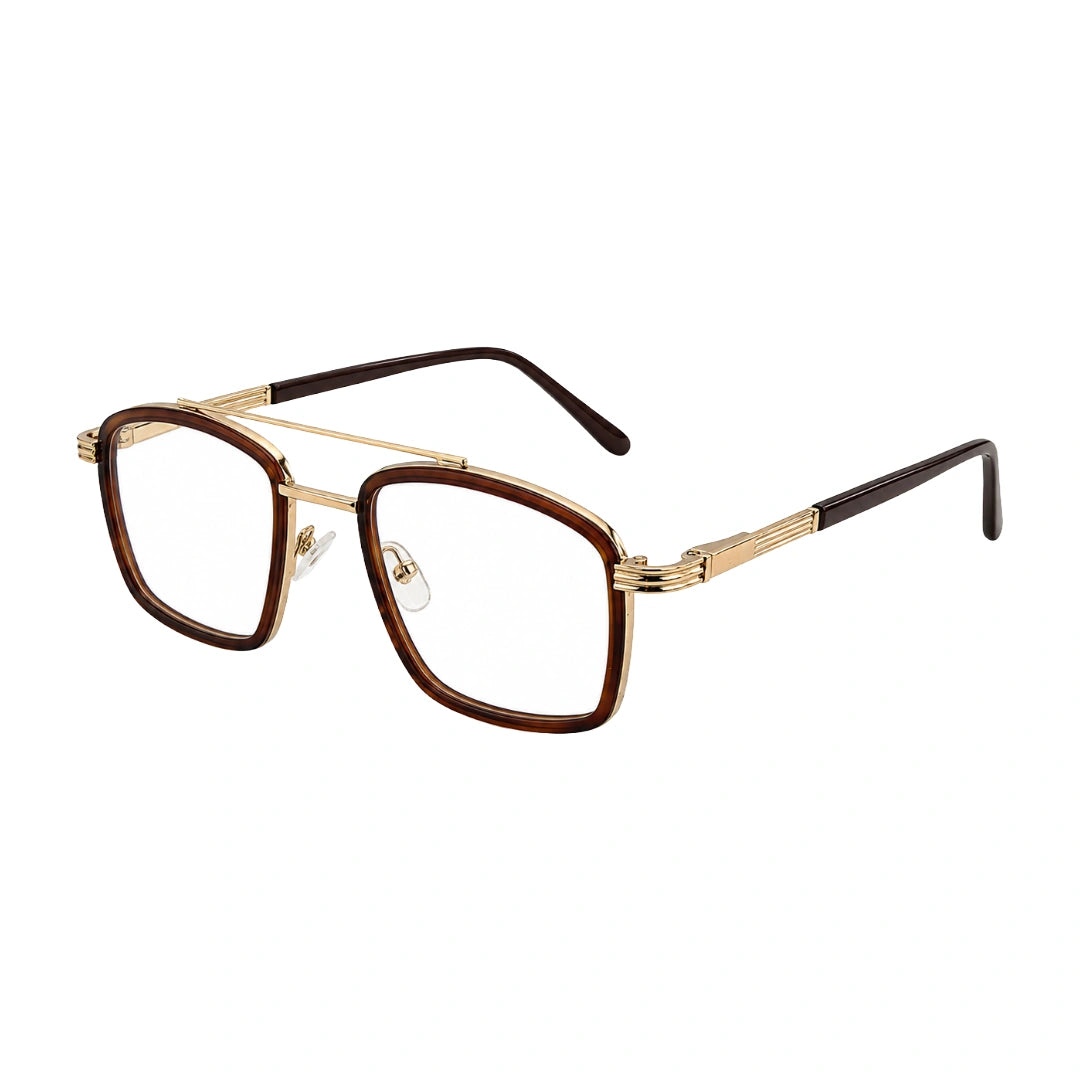 OS Slomga 31002 – Square Double Bridge Eyeglasses | Prescription Frames-2