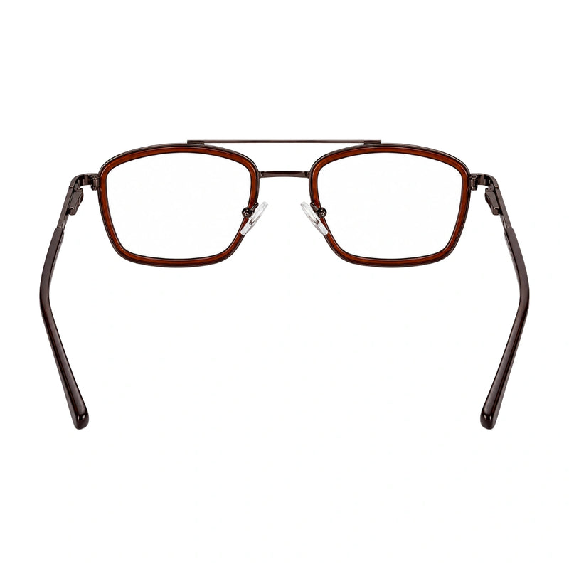 OS Slomga 31002 – Square Double Bridge Eyeglasses | Prescription Frames-zoom-