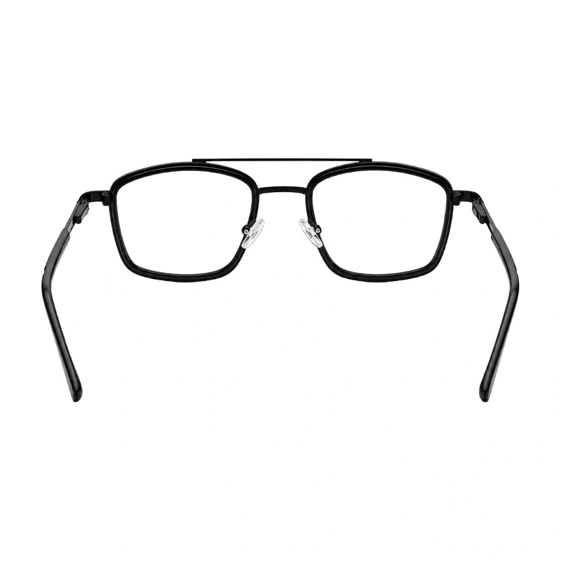 OS Slomga 31002 – Square Double Bridge Eyeglasses | Prescription Frames-zoom-