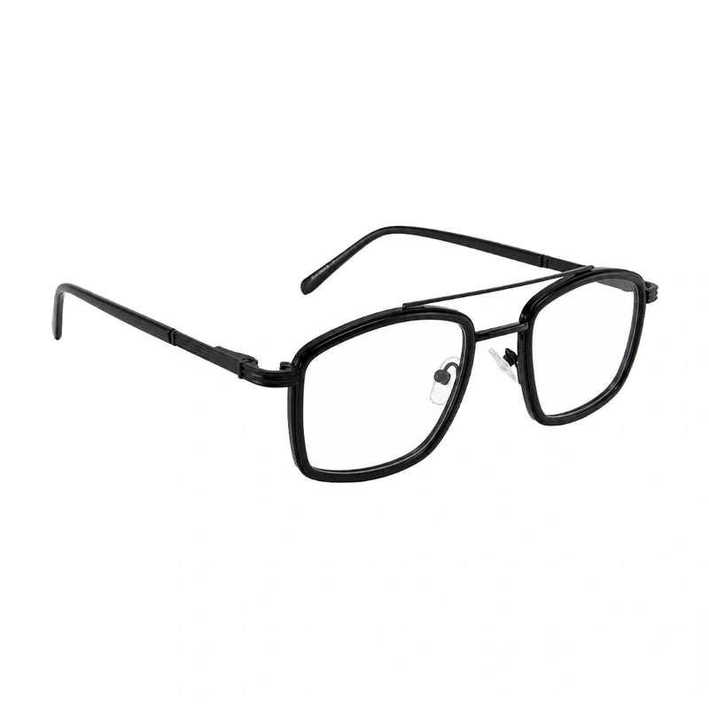 OS Slomga 31002 – Square Double Bridge Eyeglasses | Prescription Frames-zoom-
