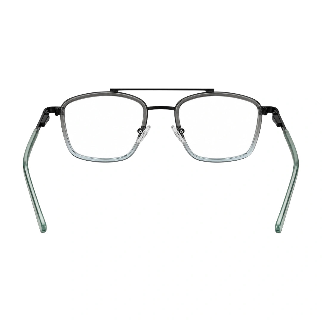 OS Slomga 31002 – Square Double Bridge Eyeglasses | Prescription Frames-13