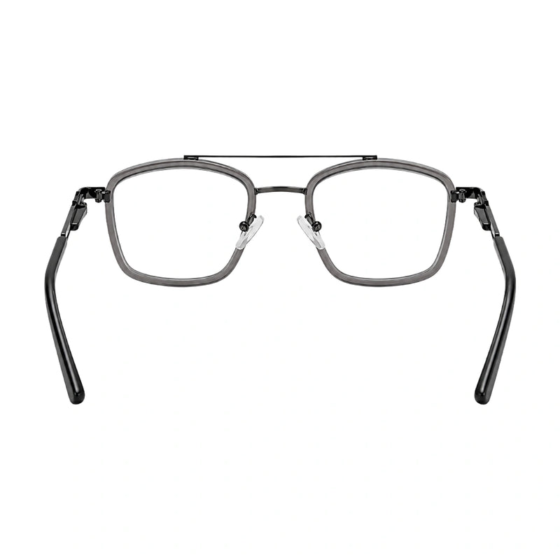 OS Slomga 31002 – Square Double Bridge Eyeglasses | Prescription Frames-zoom-