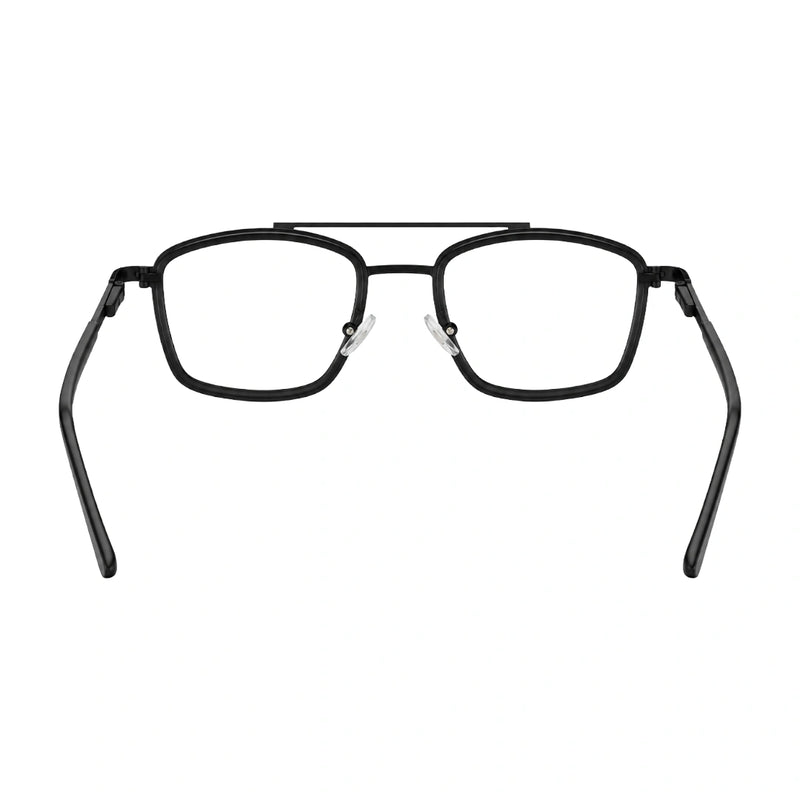 OS Slomga 31002 – Square Double Bridge Eyeglasses | Prescription Frames-zoom-