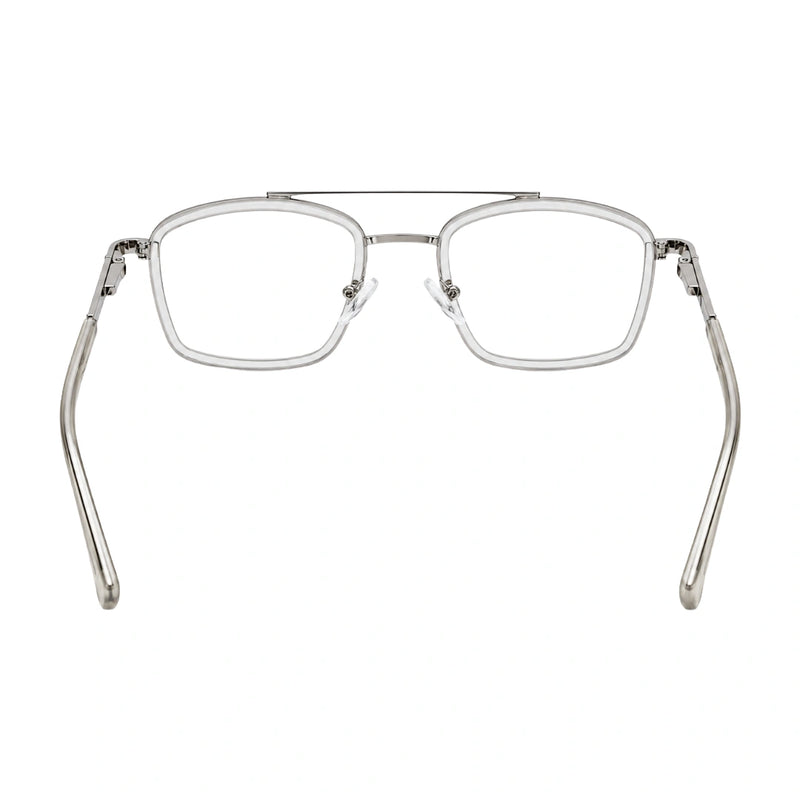 OS Slomga 31002 – Square Double Bridge Eyeglasses | Prescription Frames-zoom-