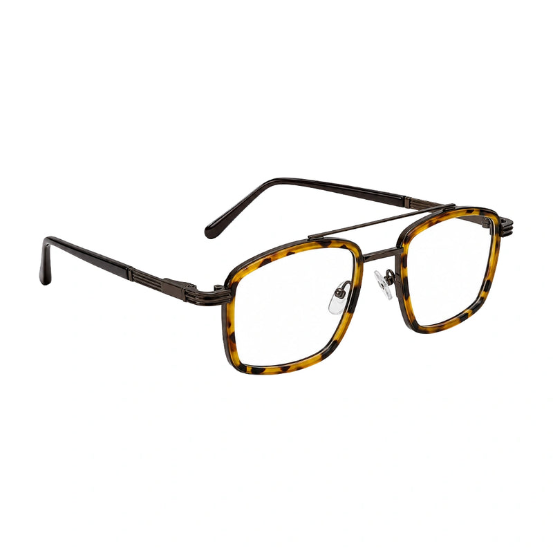 OS Slomga 31002 – Square Double Bridge Eyeglasses | Prescription Frames-zoom-