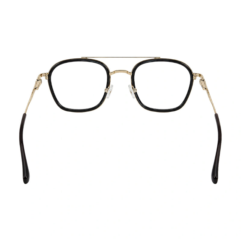 OS Slomga 31003 Geometric Double Bridge Eyeglasses | Prescription Frames-zoom-