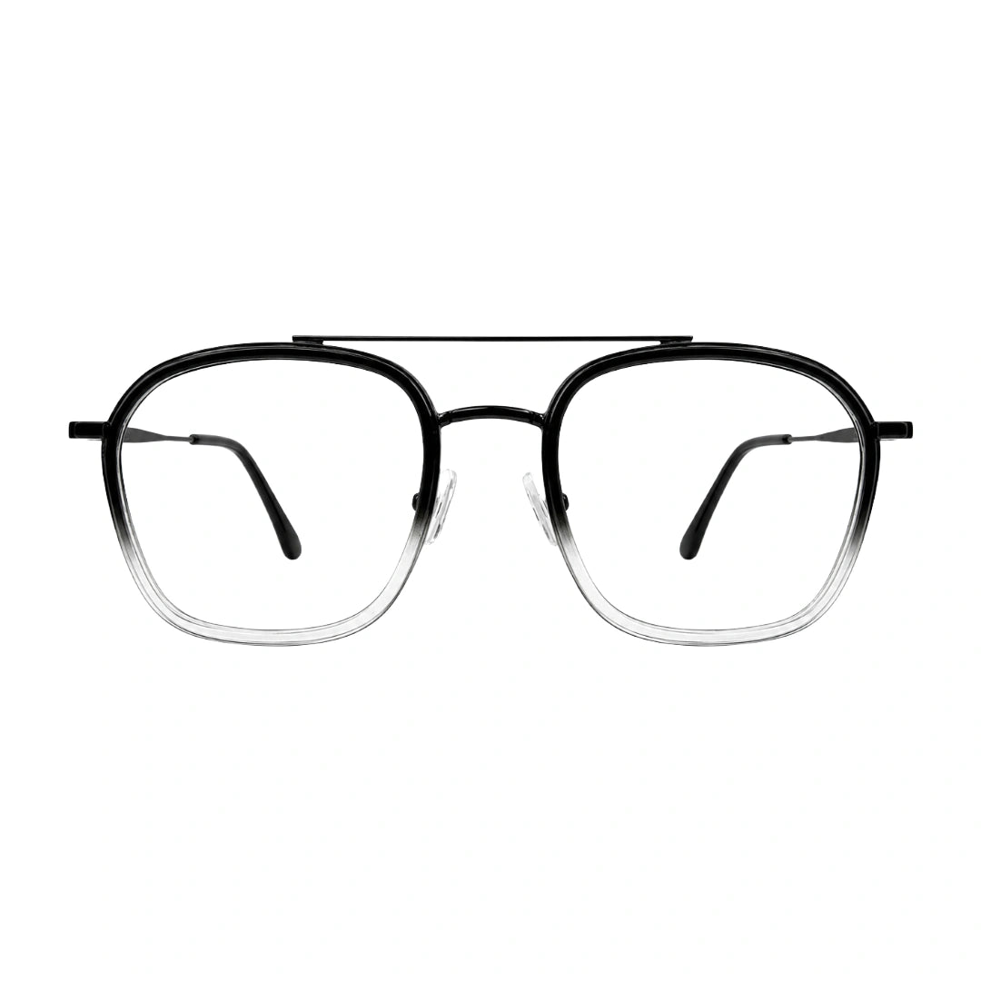 OS Slomga 31003 Geometric Double Bridge Eyeglasses | Prescription Frames-100
