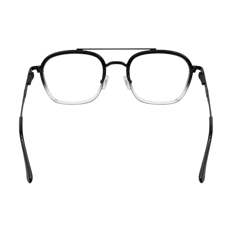 OS Slomga 31003 Geometric Double Bridge Eyeglasses | Prescription Frames-zoom-