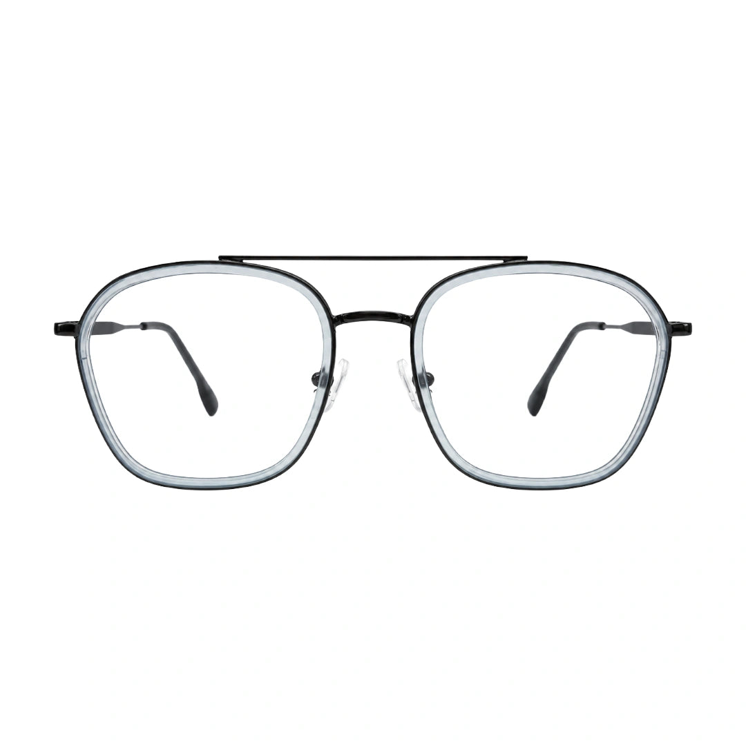 OS Slomga 31003 Geometric Double Bridge Eyeglasses | Prescription Frames-55