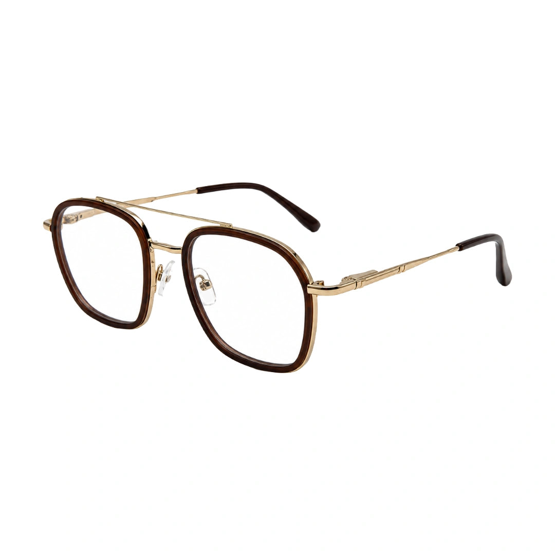 OS Slomga 31003 Geometric Double Bridge Eyeglasses | Prescription Frames-2