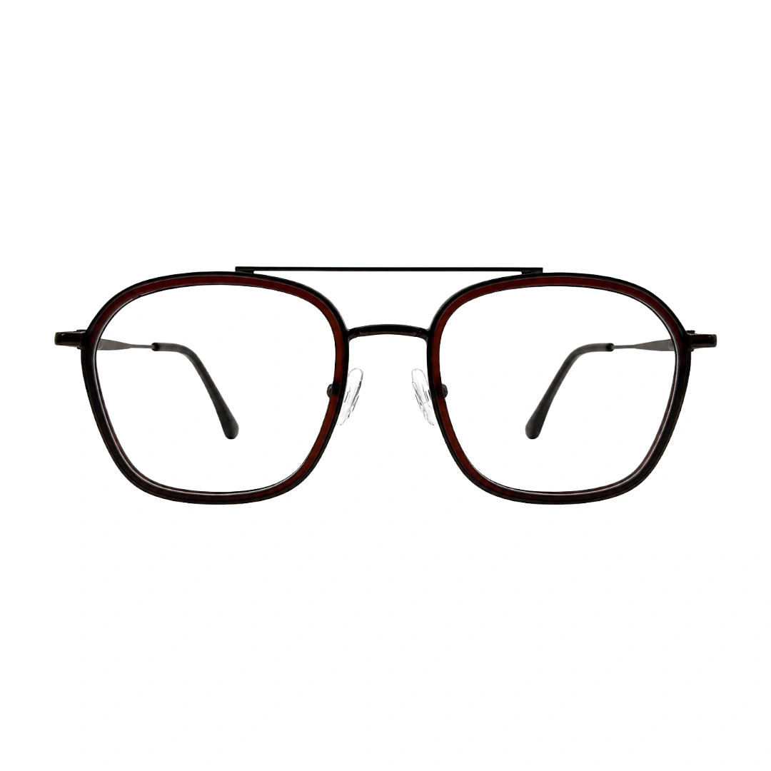 OS Slomga 31003 Geometric Double Bridge Eyeglasses | Prescription Frames-zoom-91