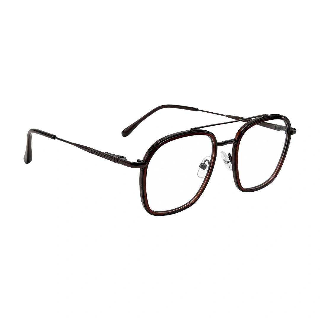 OS Slomga 31003 Geometric Double Bridge Eyeglasses | Prescription Frames-zoom-95