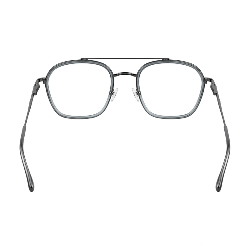 OS Slomga 31003 Geometric Double Bridge Eyeglasses | Prescription Frames-zoom-