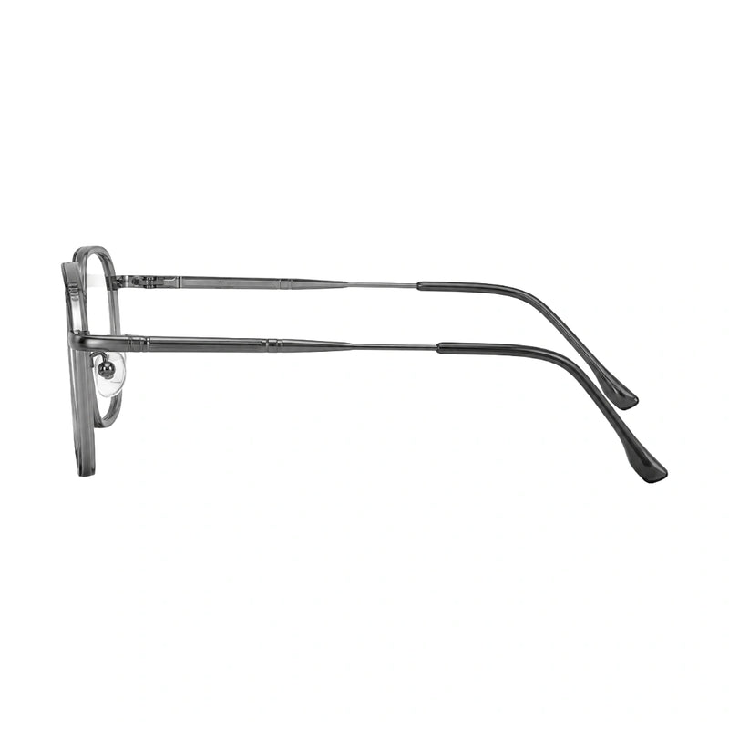 OS Slomga 31003 Geometric Double Bridge Eyeglasses | Prescription Frames-zoom-