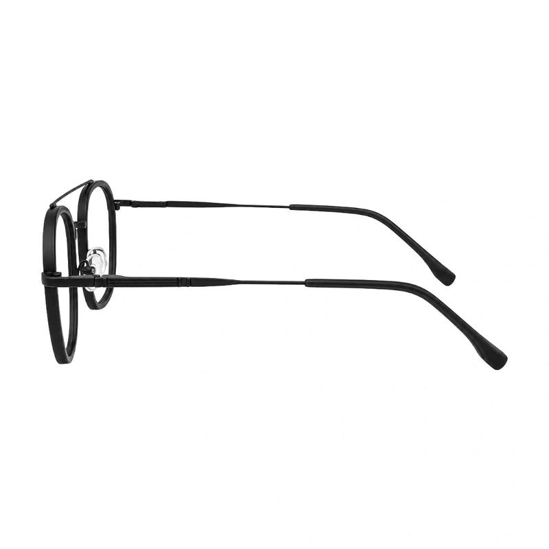 OS Slomga 31003 Geometric Double Bridge Eyeglasses | Prescription Frames-zoom-