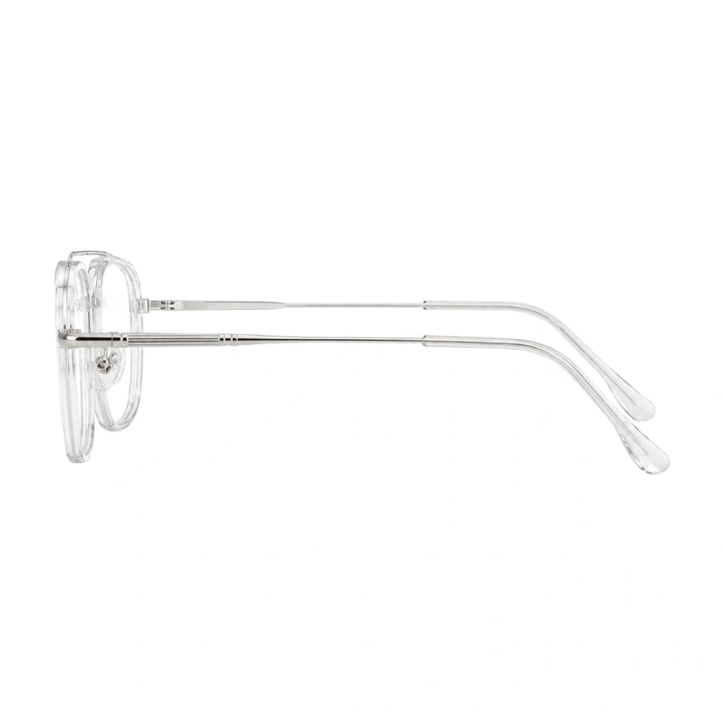 OS Slomga 31003 Geometric Double Bridge Eyeglasses | Prescription Frames-zoom-
