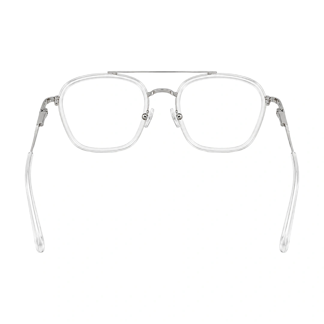 OS Slomga 31003 Geometric Double Bridge Eyeglasses | Prescription Frames-31