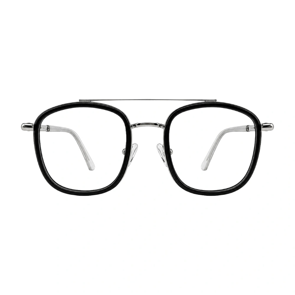 OS Slomga 31004 | Modern Square Double Bridge Eyeglasses