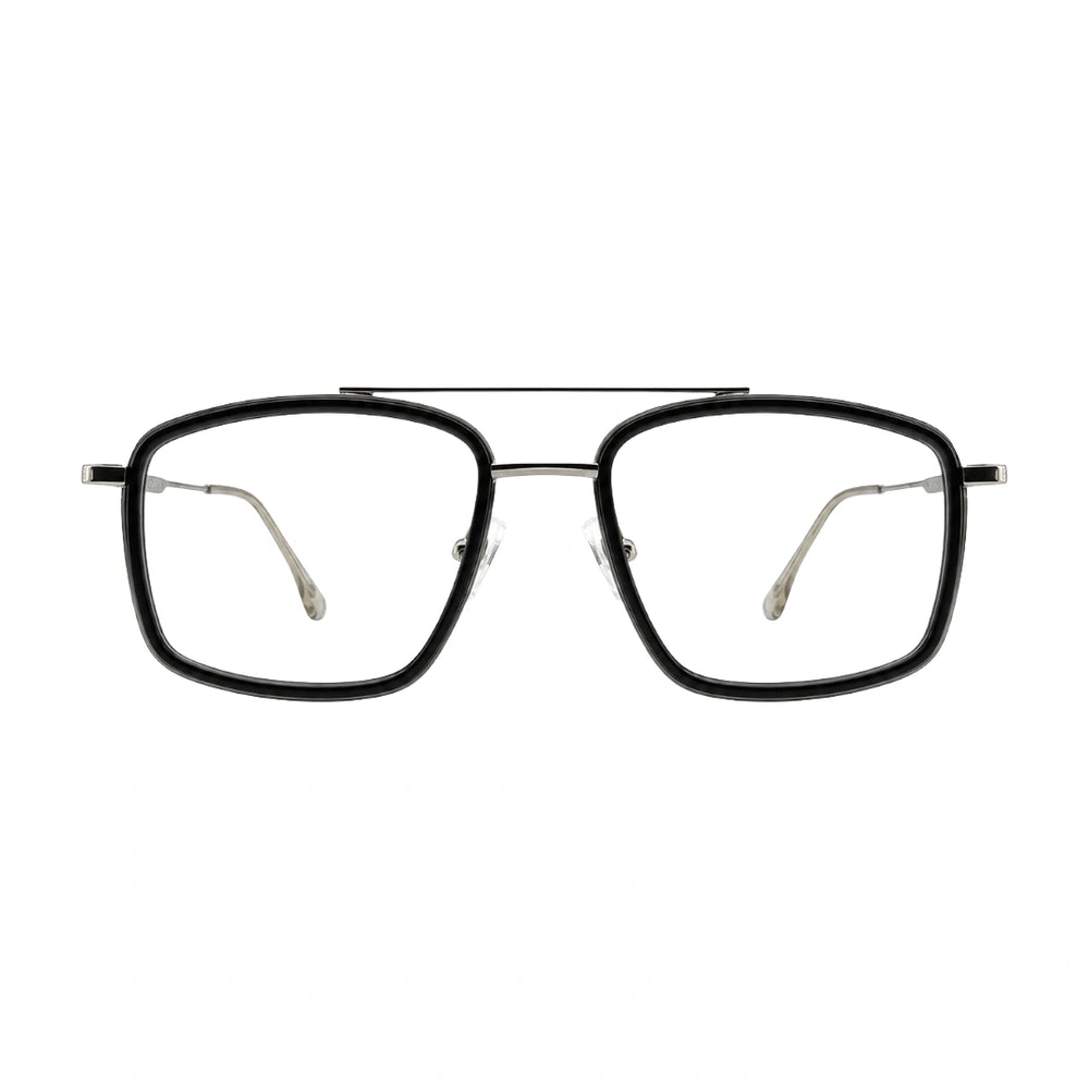 OS SLOMGA 31007 | Wide Square Double Bridge Eyeglasses
