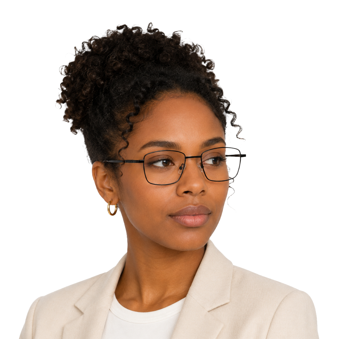 OS Solitude 15113 – Square Metal Eyeglasses by OS Solitude-15