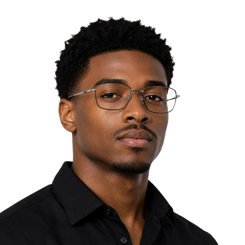 OS Solitude 15113 – Square Metal Eyeglasses by OS Solitude-zoom-