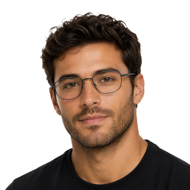 OS Solitude 15113 – Square Metal Eyeglasses by OS Solitude-zoom-