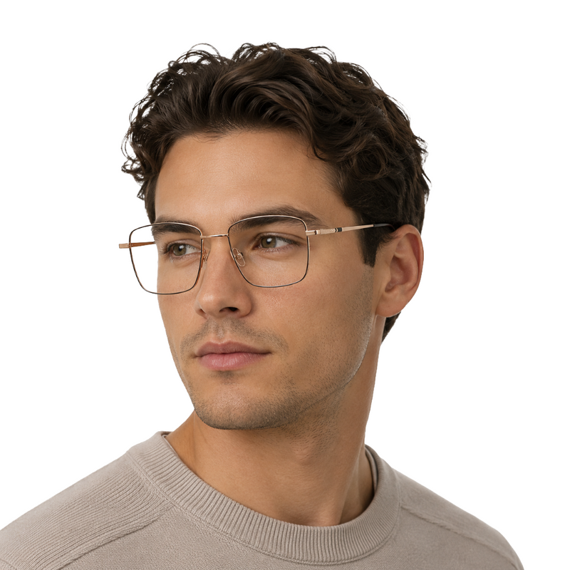 OS Solitude 15113 – Square Metal Eyeglasses by OS Solitude-zoom-