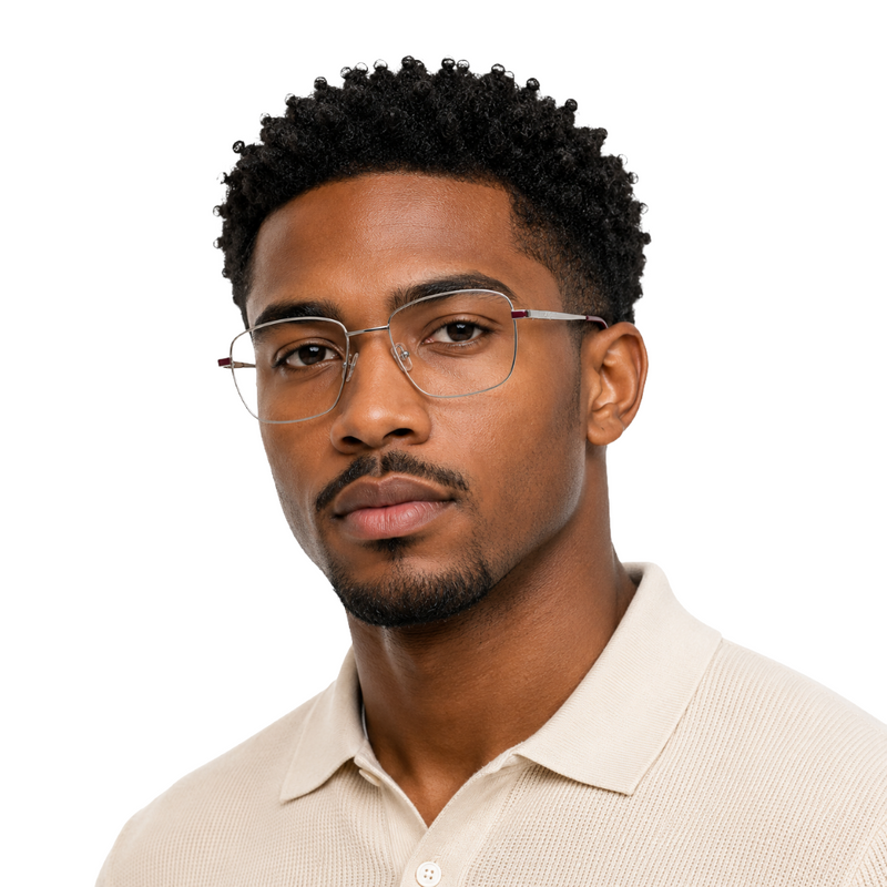 OS Solitude 15113 – Square Metal Eyeglasses by OS Solitude-zoom-